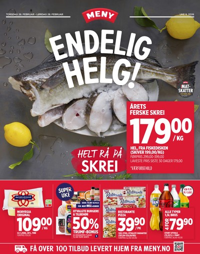 Meny kundeavis i uke 9 side 1